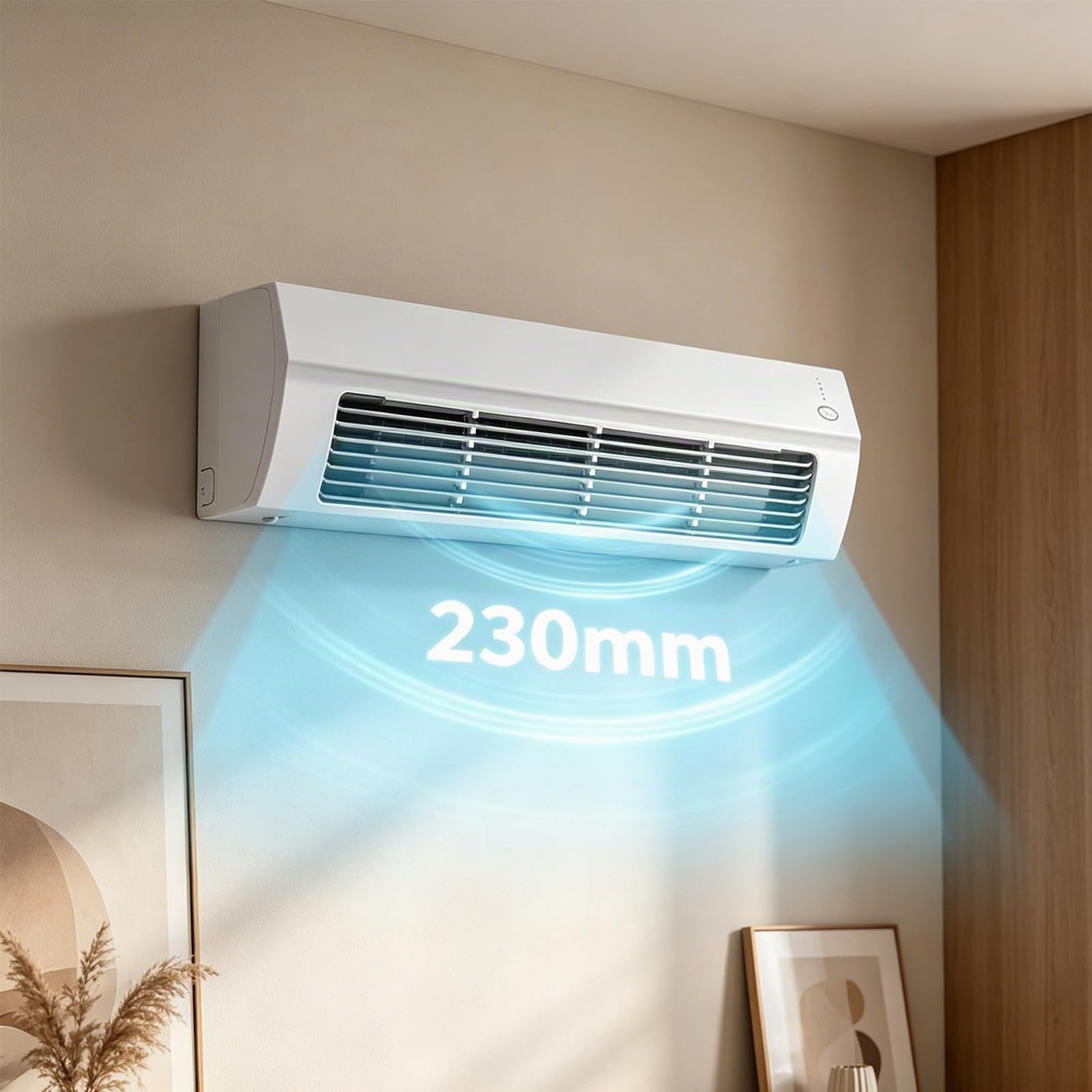 Breezamax Aire Acondicionado,Qinux Breezamax,2026 Personal Portátil Y Súper Silencioso,Ideal Para El Hogar,La Oficina,El Dormitorio (Blanco)