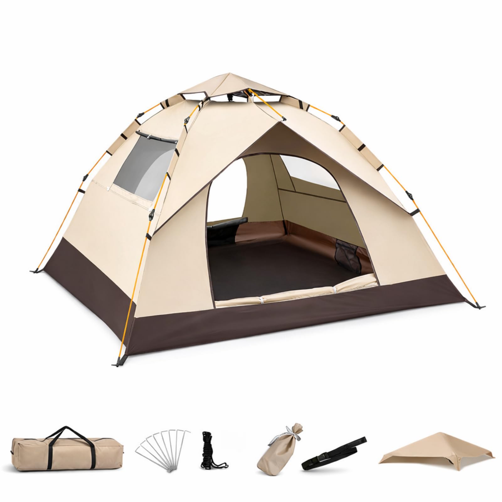 Amazon.co.jp: EZRR 正規品 ワンタッチテント シルバーコーティング