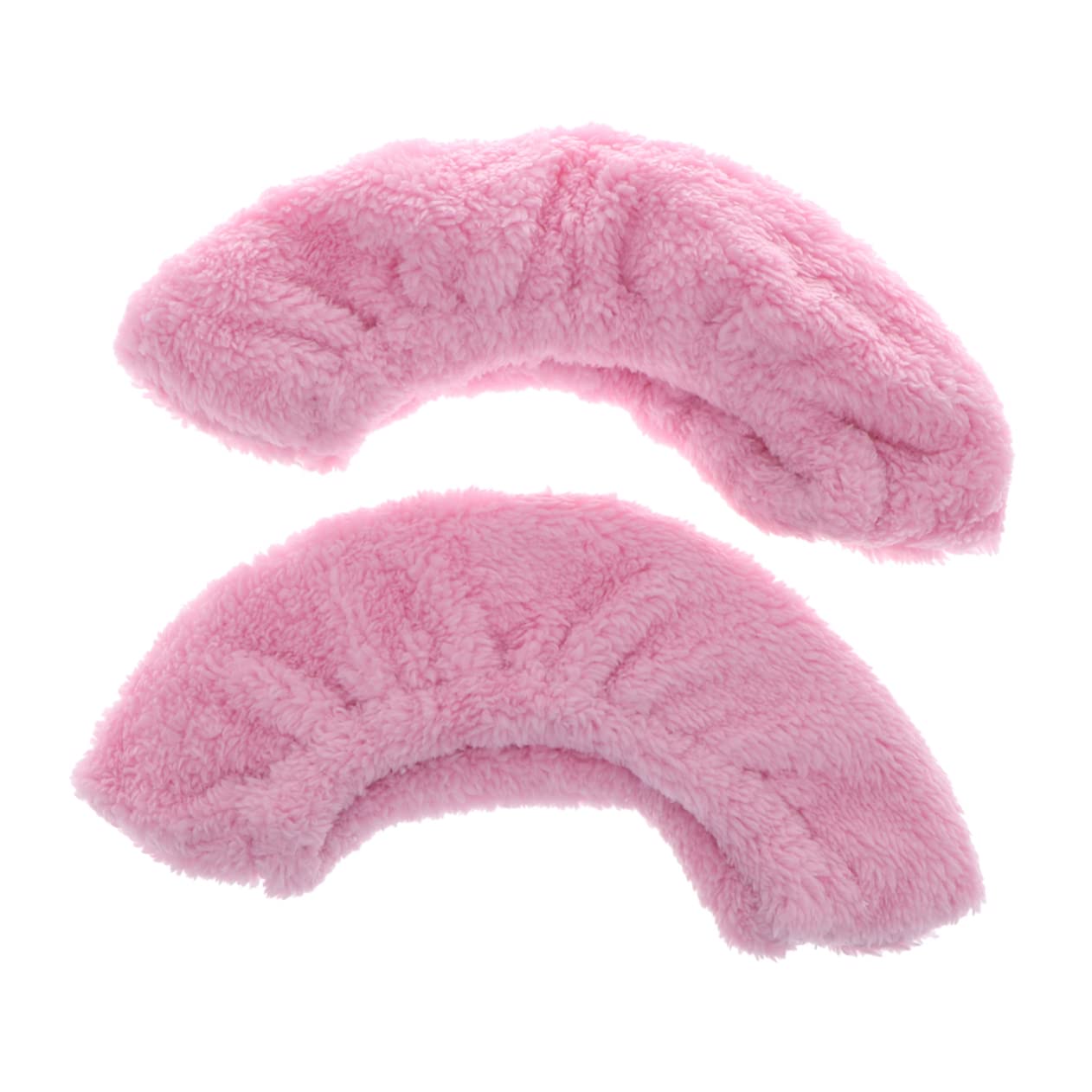VICASKY 2Pair Elastic Plush Hockey Skate Covers Water Absorption Towel Protectors for Ice Skating Light Pink XXXL Practical Guards for Hockey Figure Skates
