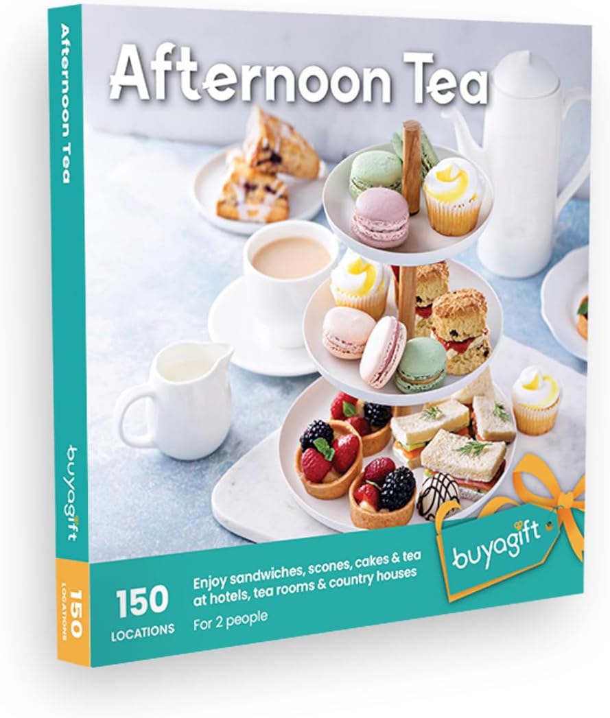 Buyagift Afternoon Tea Gift Experience Box - 150 traditional afternoon tea experiences across the UK