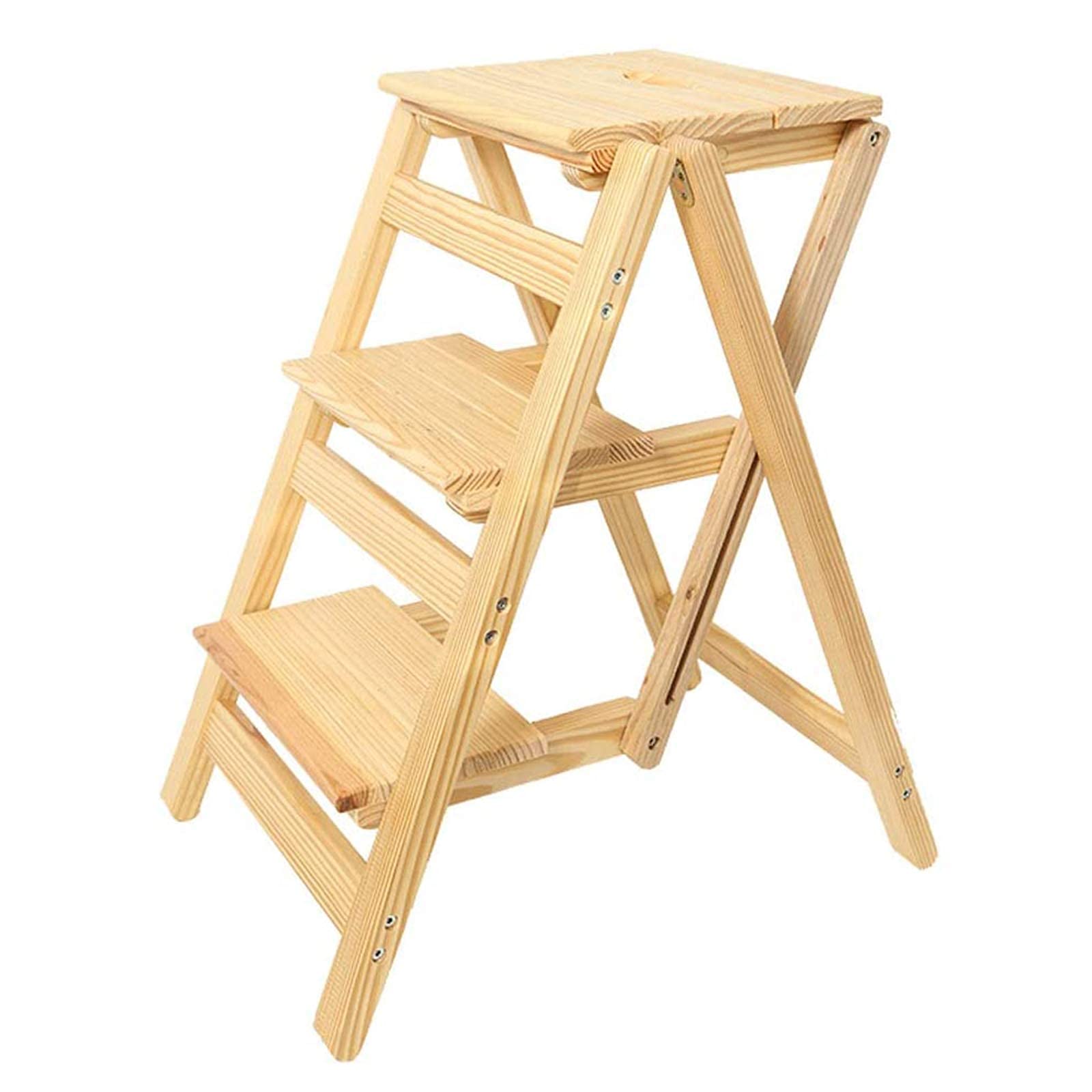 Outil échelle de jardin pliable en bois pour éviter les chutes à la maison
