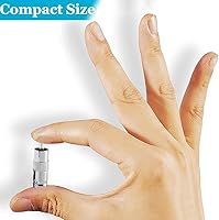 Vista 6 de Paquete de 10 adaptadores BNC hembra a RCA macho adaptador convertidor conector recto para cámara de seguridad CCTV