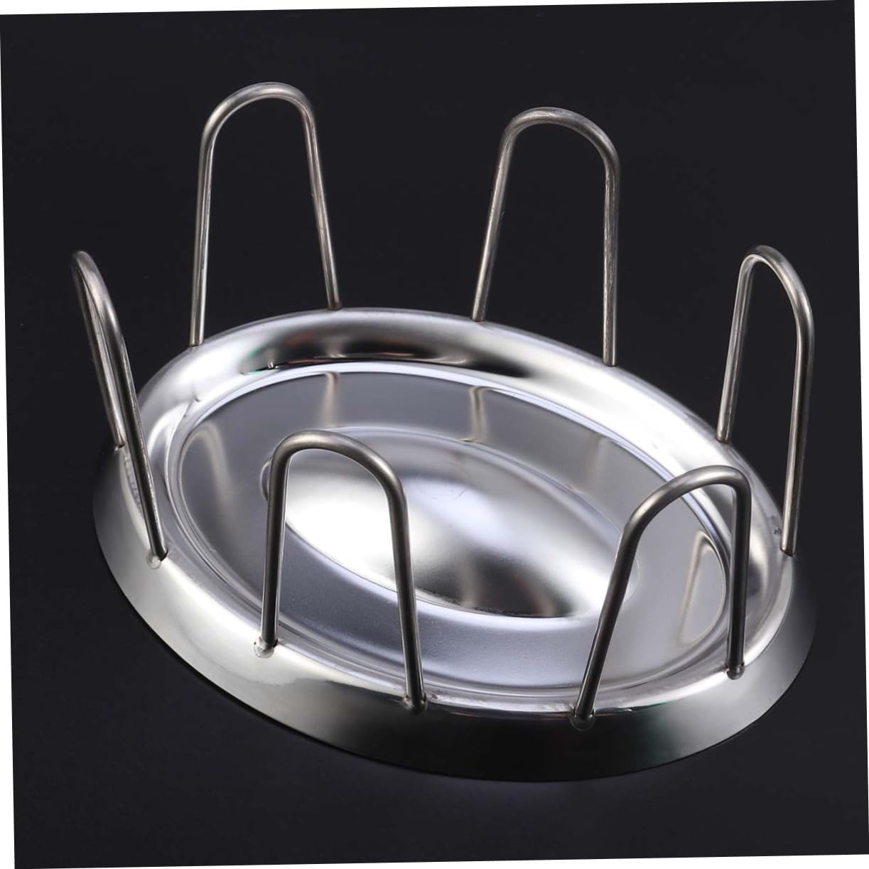 Tortoise Bowl Reptile Dish Turtle Feeder Stainless Steel Material Smooth Edge Easy to Clean