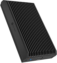 ICY Box USB4 M.2 NVMe SSD Gehäuse (40 Gbit/s), Kompatibel mit Thunderbolt 4, Werkzeugloses externes Gehäuse, Aluminium Enclosure, PCIe, M-Key, Windows & macOS, IB-1920M-C42