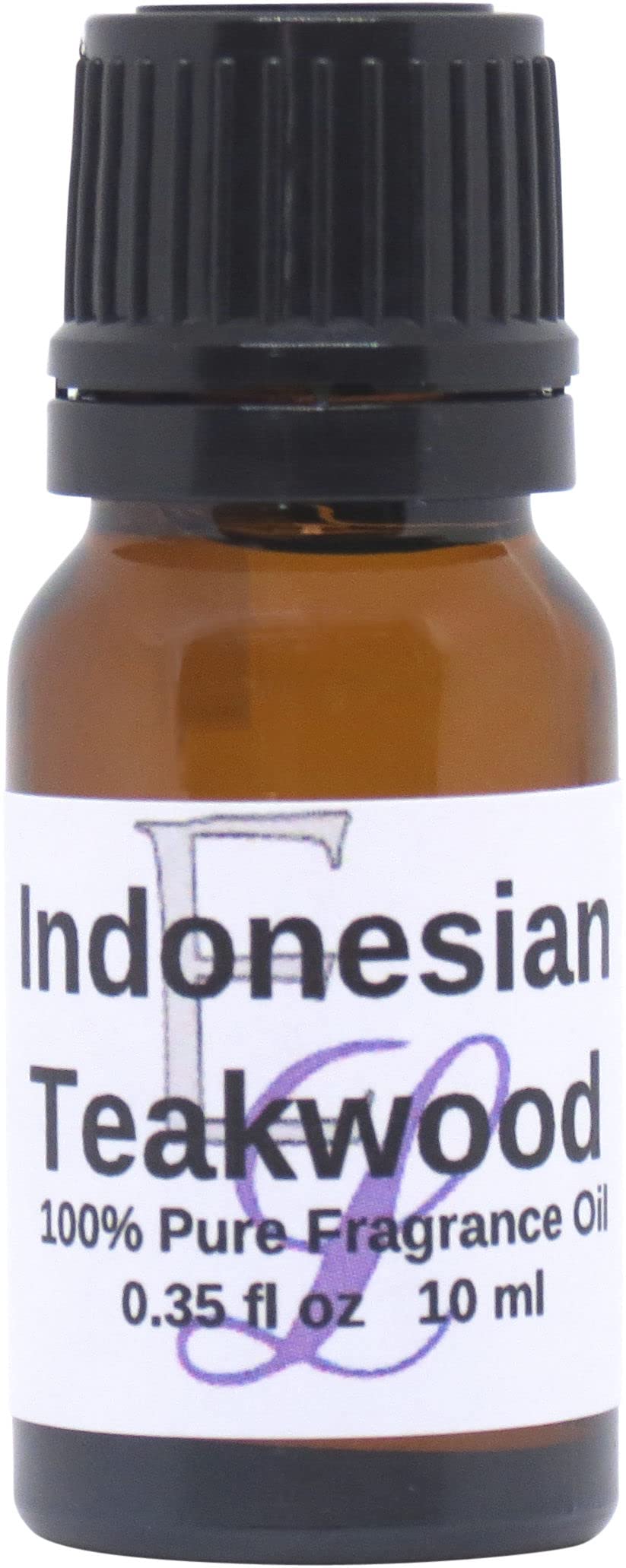 Indonesian Teakwood Fragrance Oil by Eclectic Lady, 10 ml Premium, Long Lasting Diffuser Scent, Aromatherapy