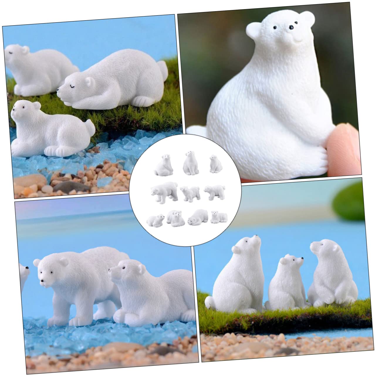 Orso polare decorazione vetro soffiato Albero Natale | vendita online