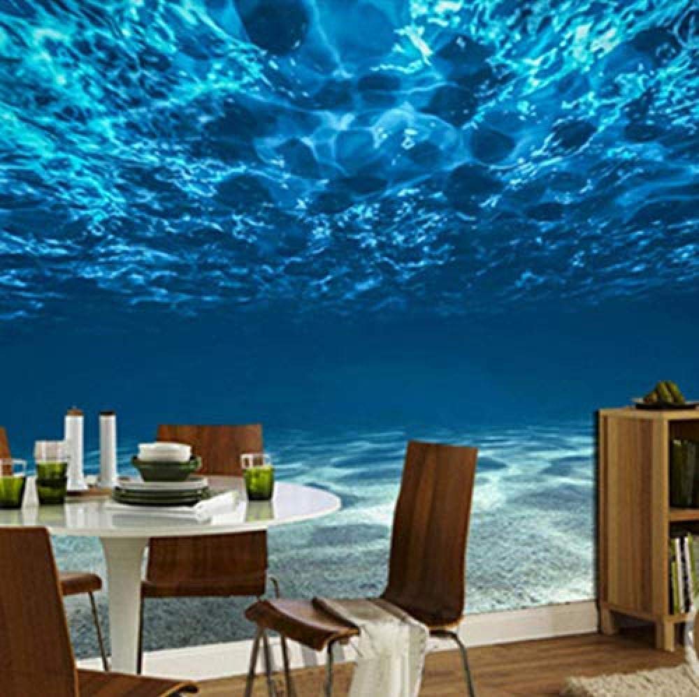 Carta Da Parati Fotografica 3D Paesaggio Di Mare Profondo Grande Murale Decorazione Della Parete Soggiorno Carta Da Parati Fotomurali Moderna Cucina Colla Camera Da Letto-350cm×256cm