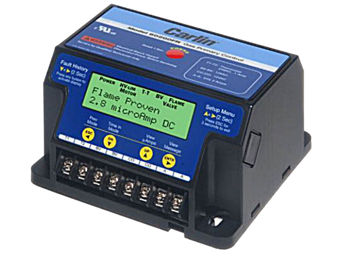 Carlin 60200FRS Flame Rod Gas Burner Primary Control for EZGas, EZGas