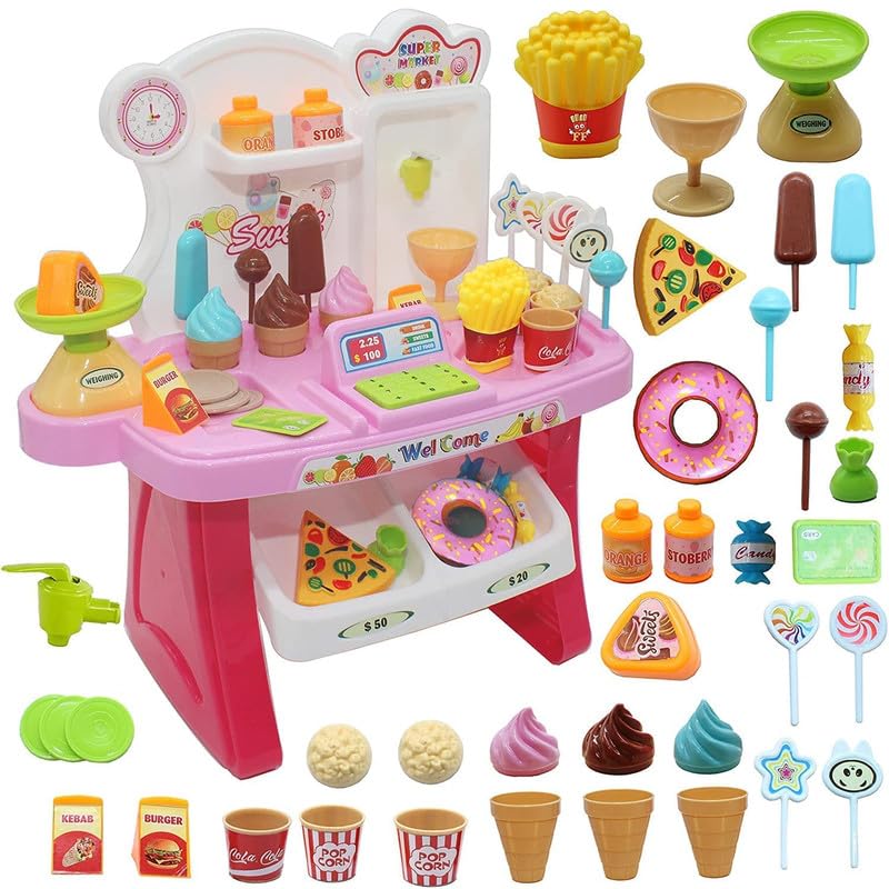 S S ENTERPRISE Kids Kitchen Play Set Toys for Girls(Multi) (Mini Supermarket Toy) (B0DDCKS3BN) Amazon Price History, Amazon Price Tracker