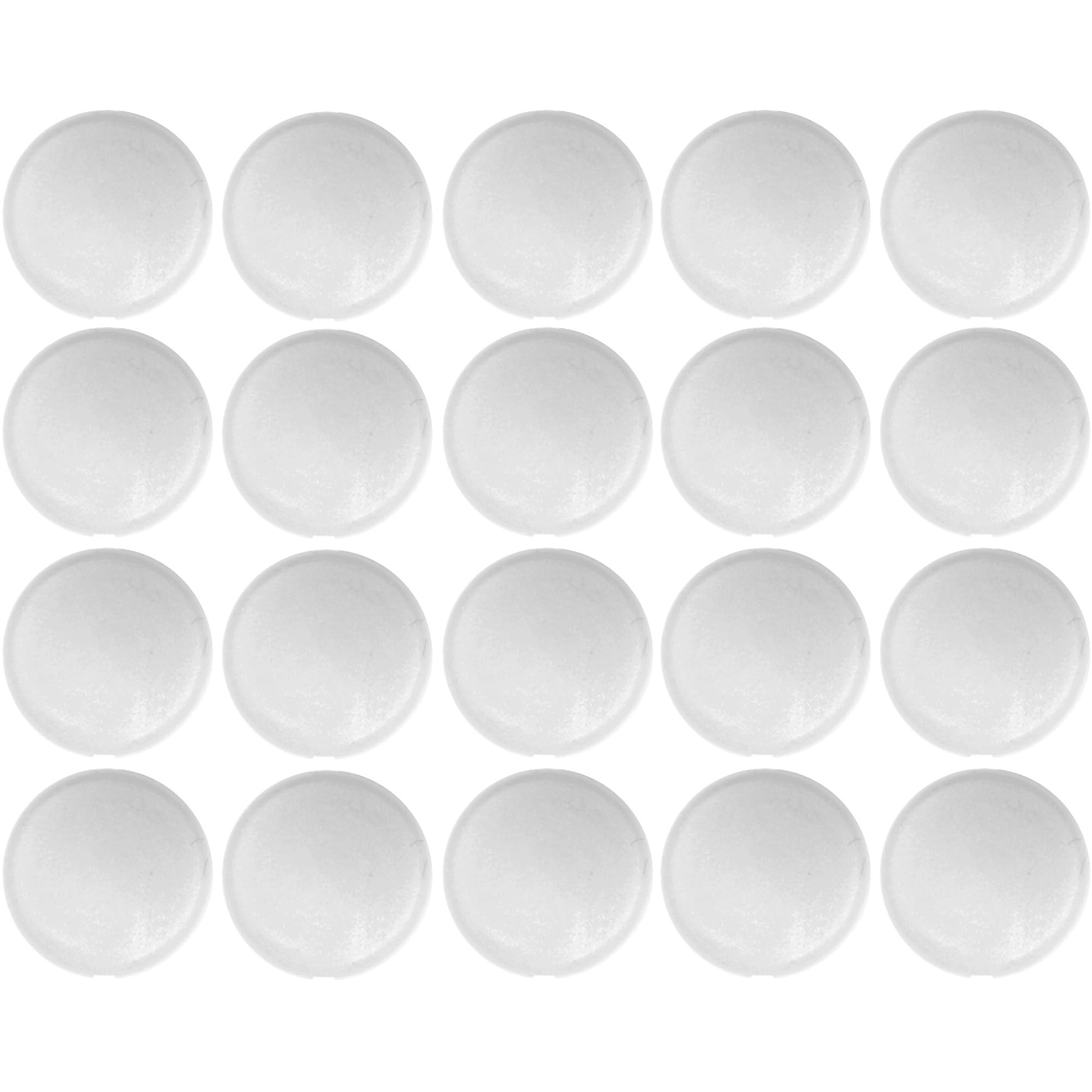 10x Bouchon Blanc Diamètre D = 6mm X D = 10mm Capuchon Protection Meuble Cache Trou Vis