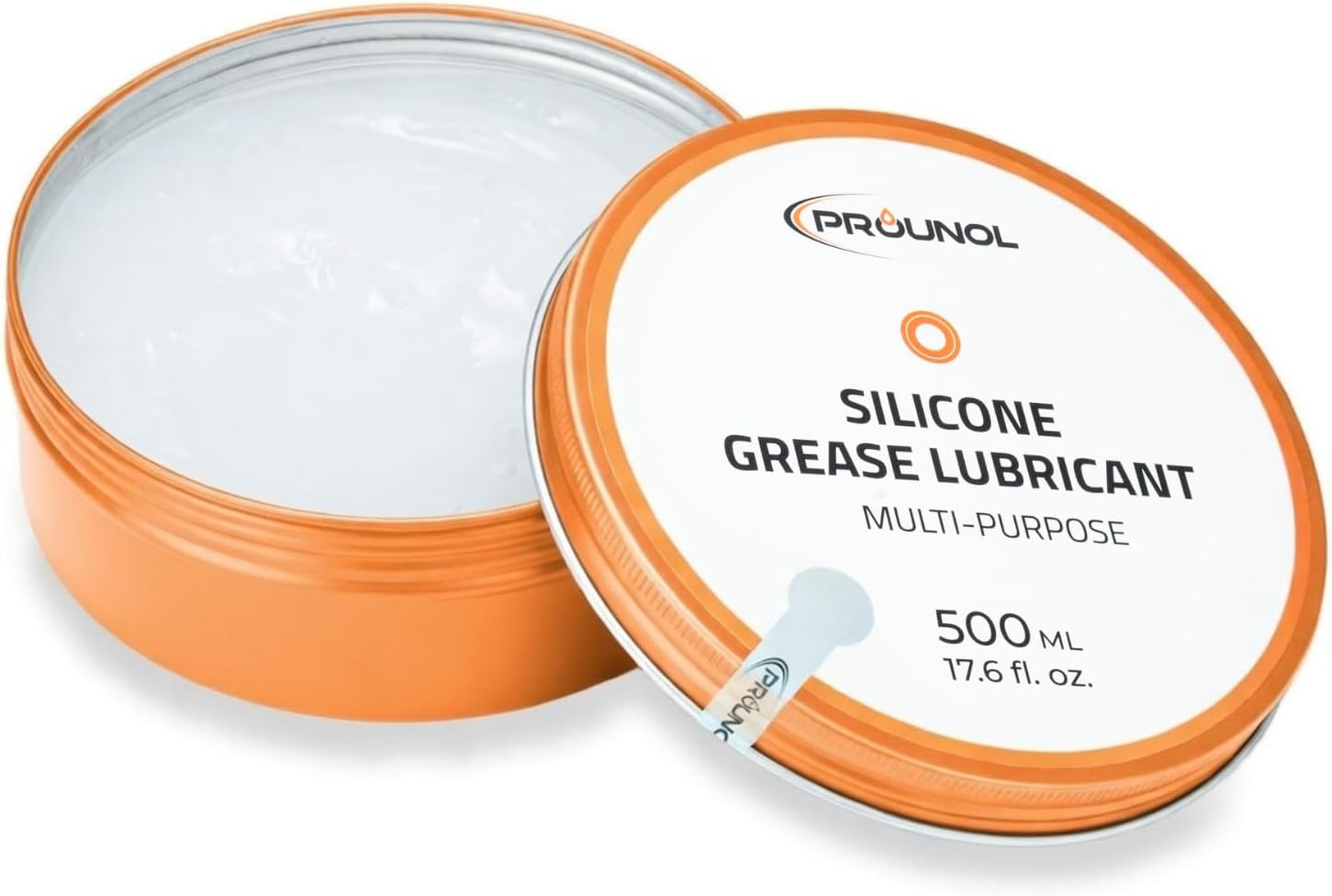 PROUNOL 100% Silicone Grease, General-Purpose Dielectric Paste, Waterproof HT Rubber Grease (500 ml)