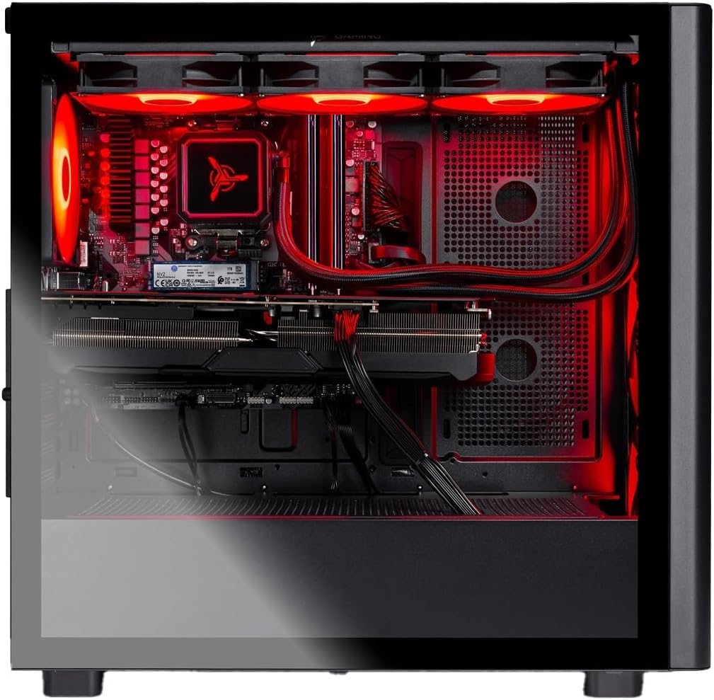 Skytech Gaming Chronos 3 Gaming PC, Intel i7 14700F 2.1GHz, NVIDIA RTX 5060 Ti 16GB, 1TB Gen4 NVMe SSD, 16GB DDR5 RAM 6000, 850W Gold ATX 3 PSU, 360 ARGB AIO, Wi-Fi, Win 11, Desktop