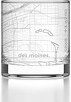 Vista 60 de Well Told Vaso de whisky grabado con mapa de Phoenix, Arizona Rocks, vaso de whisky antiguo (325ml, transparente), vaso de whisky grabado, regalos