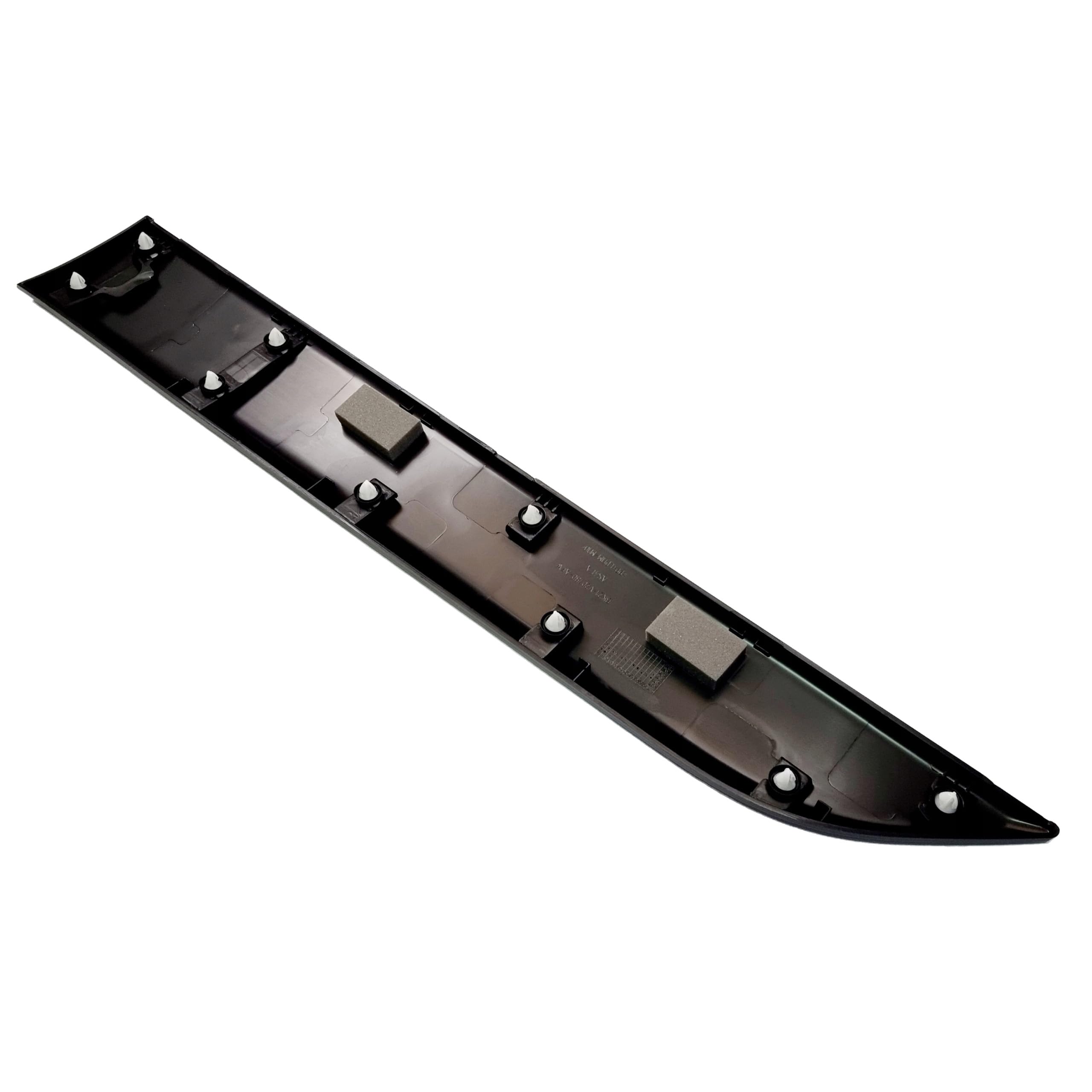 Panel de moldura para puerta delantera derecha, color negro, compatible con Transit Tourneo Custom 2012 en adelante BK21-V20780-AF5YZ9, 2288640, BK21V20780AF5YZ9 (negro, delantero derecho)