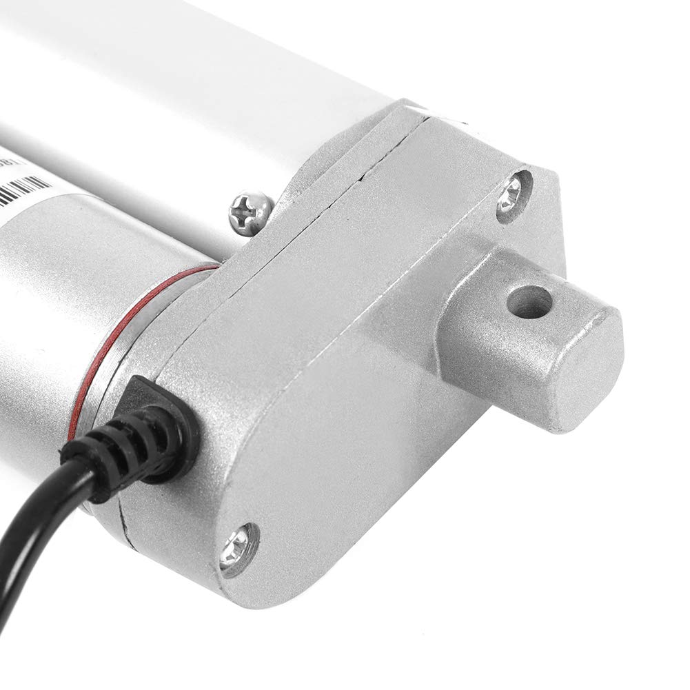 Jiawu Siłownik Liniowy 12 V, Siła Nacisku 750 N, Skok 150–700 Mm, Wspornik Podnośnika Silnika Elektrycznego, Wodoodporny Siłownik Liniowy o Dużej Wytrzymałości z metalową obudową, do zastosowań w