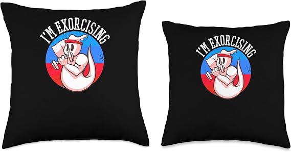 Funny Bodybuilding Throw Pillow