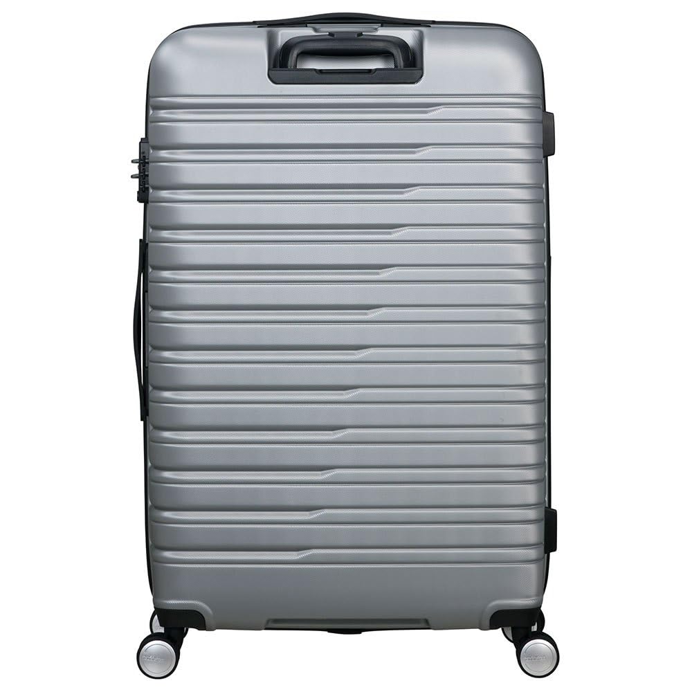 American Tourister Flashline - Spinner L, étui, 78 cm, 100/109 L, argenté (Sky Silver)