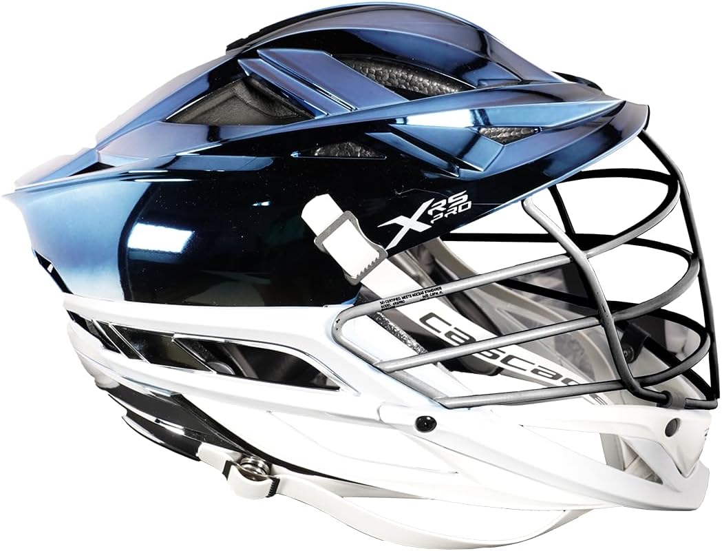 Cascade XRS Pro Lacrosse Helmet – Enhanced Vision, Superior Comfort & Custom Multi-Color Combos for Adult Players