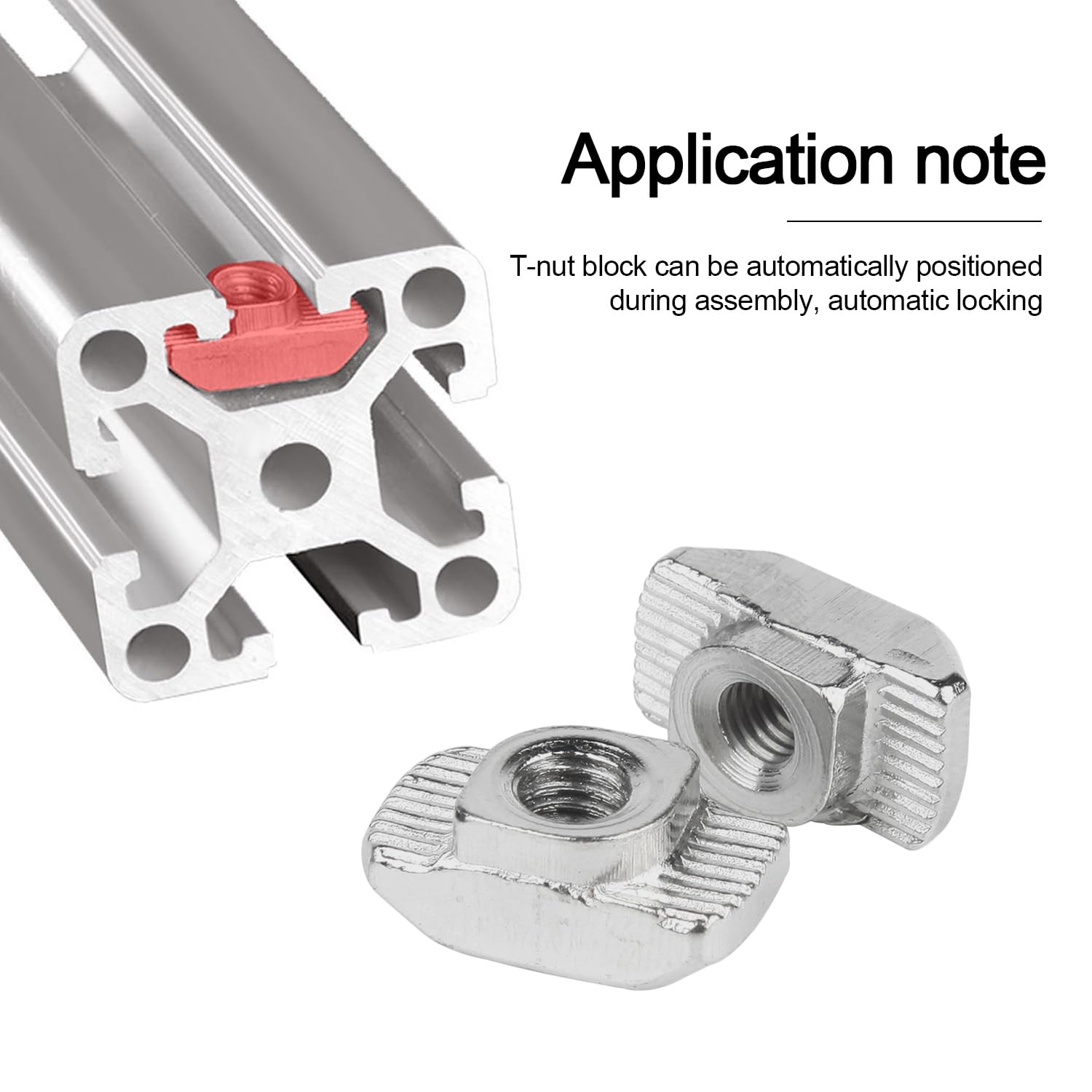 AXK T-Nut Kit - 96PCS for Aluminum Extrusion -4 AXK T-Nut Kit - 96PCS for Aluminum Extrusion -4