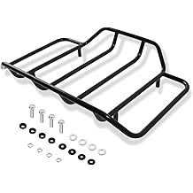 Trunk Tour Pack Luggage Rack for Harley Electra Road Glide CVO Street King Ultra Limited 2014-up Black