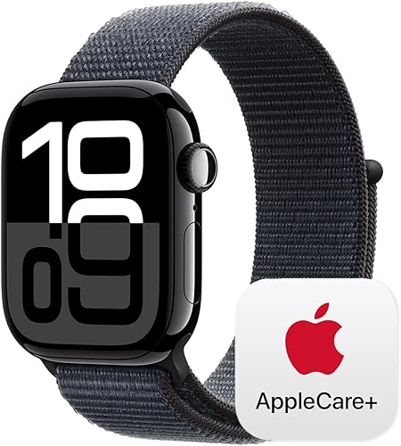 Miniatura 19 de Apple Watch Series 10 [GPS + Celular 46mm] con caja de titanio dorado con bucle milanés dorado - M/L. Rastreador de fitness, aplicación ECG, Caja de