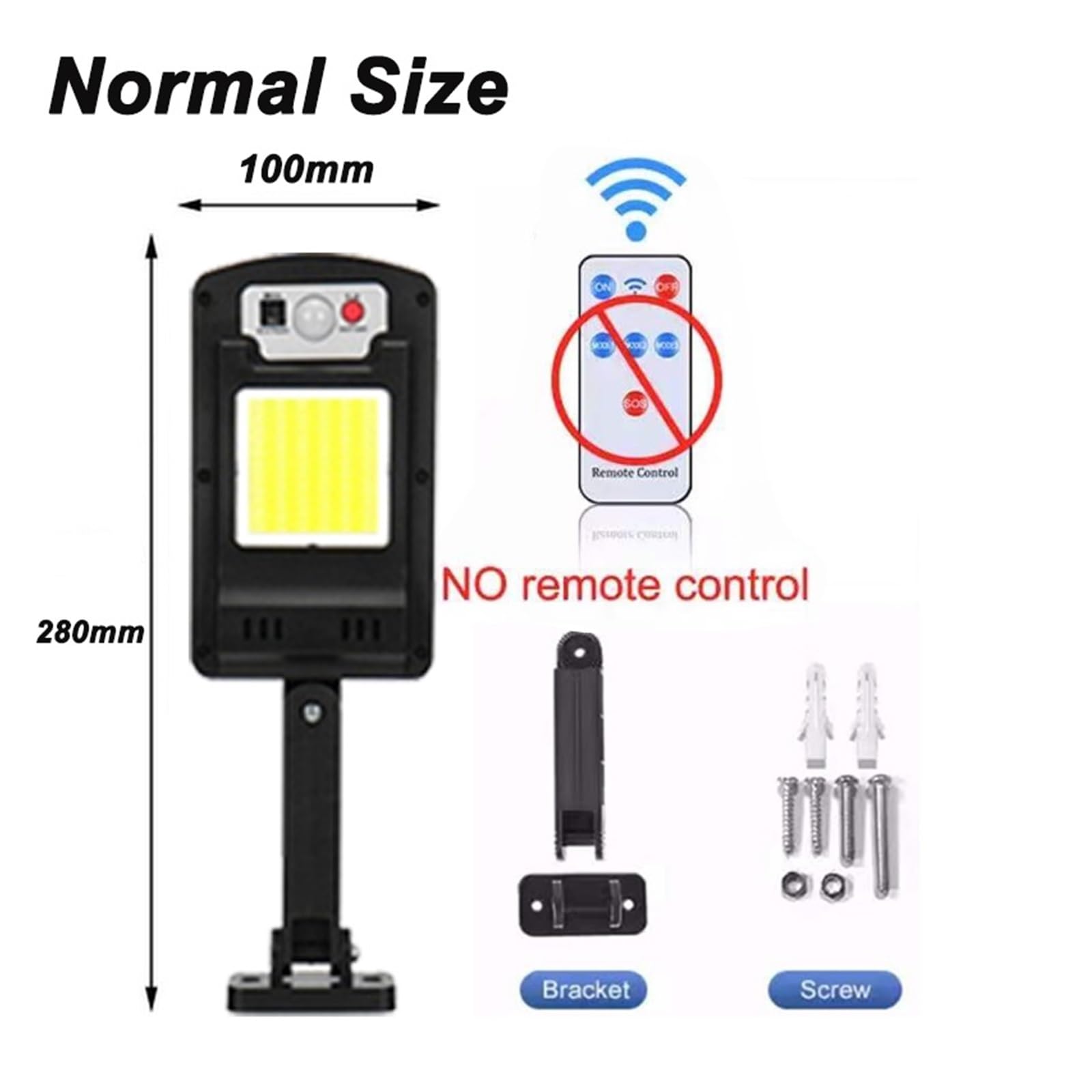 Solarne lampy uliczne na zewnątrz, Solar Street Lights Outdoor Solar Flood Light z 3 trybami światła Zdalne sterowanie Wodoodporne oświetlenie z czujnikiem ruchu do ścieżki ogrodowej Patio do oświetle