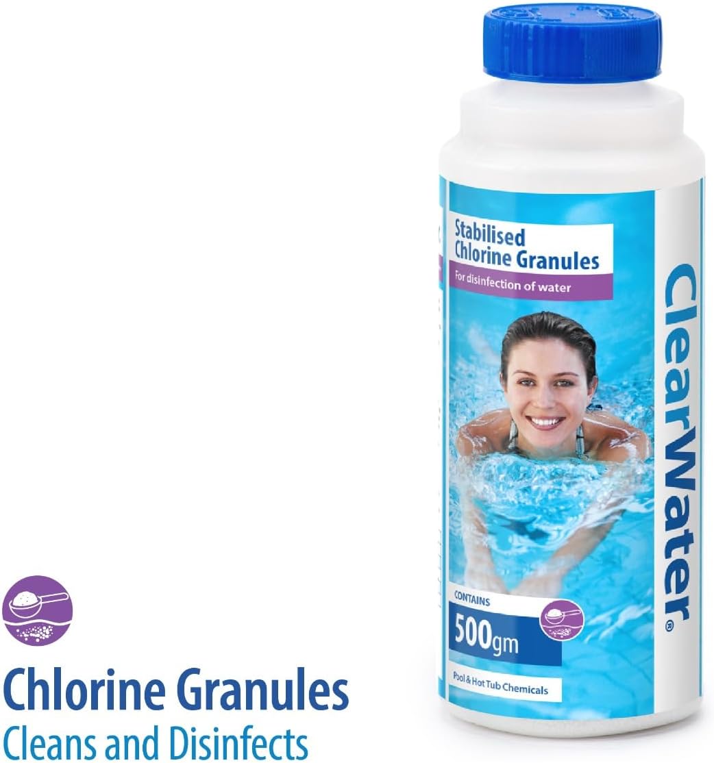 Clearwater Stabilised Chlorine Granules bottle