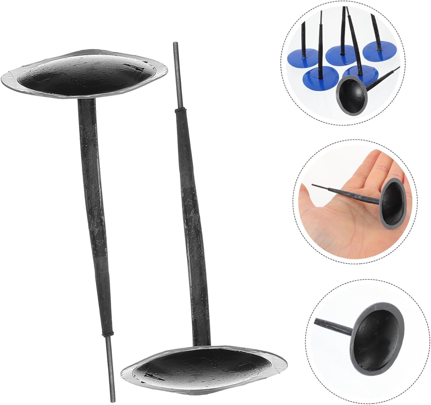 GLEAVI 24pcs Mushroom Nail Tire Repair Tool Car Tire Patch Kit Plugs Tyre Puncture Repair for Vehicles
