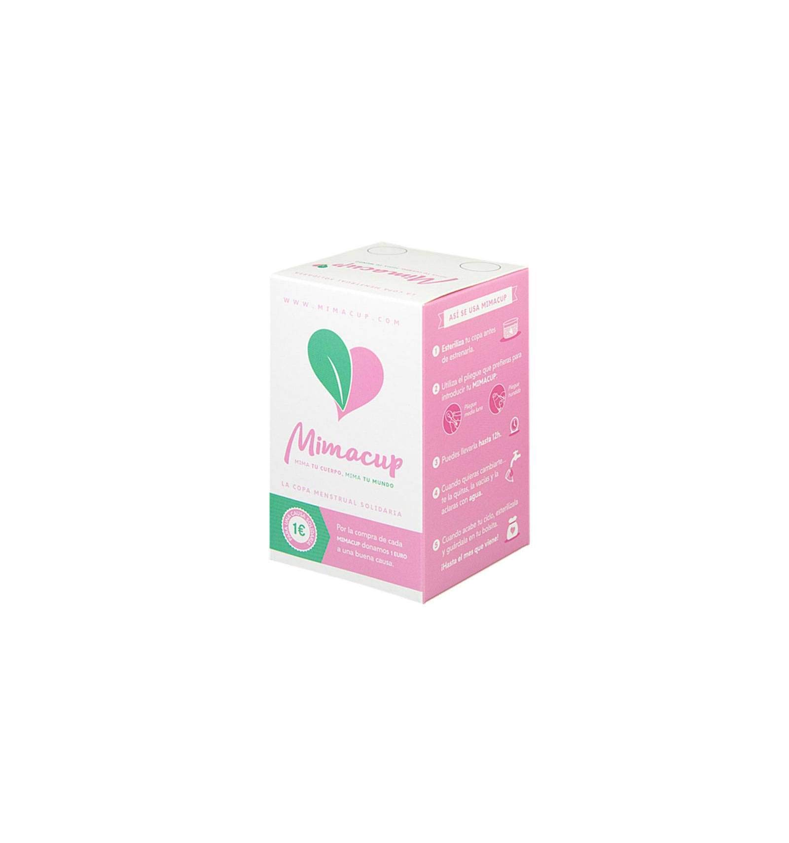 Copa menstrual Rosa Talla S