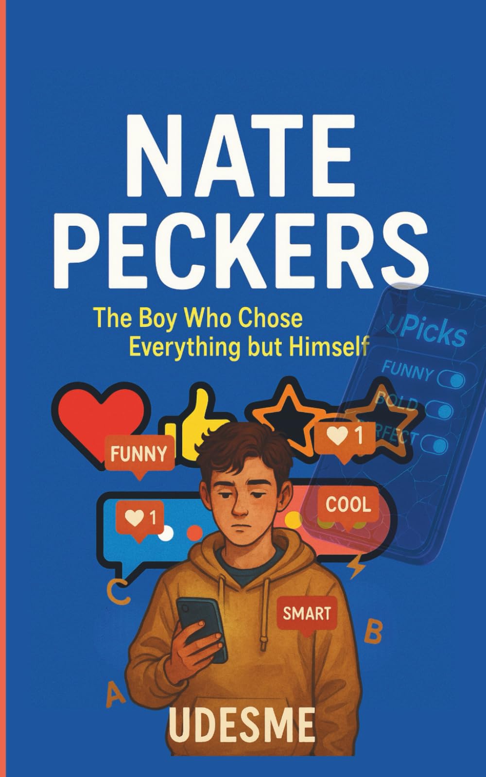 NATE PECKERS: The Boy Who Chose Everything but Himself | A Satirical, Heartfelt Novel About Identity, Image, and the Cost of Curated Perfection