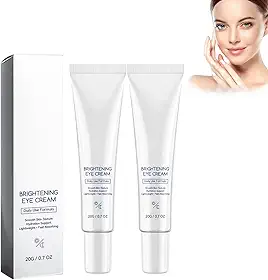 Creme Clareador para Olheiras e Inchaço – Fórmula Antienvelhecimento com Niacinamida Retinol Colágeno – Creme Hidratante para Linhas Finas – Suave para Peles Sensíveis – 0.7 Oz / 20g (2)
