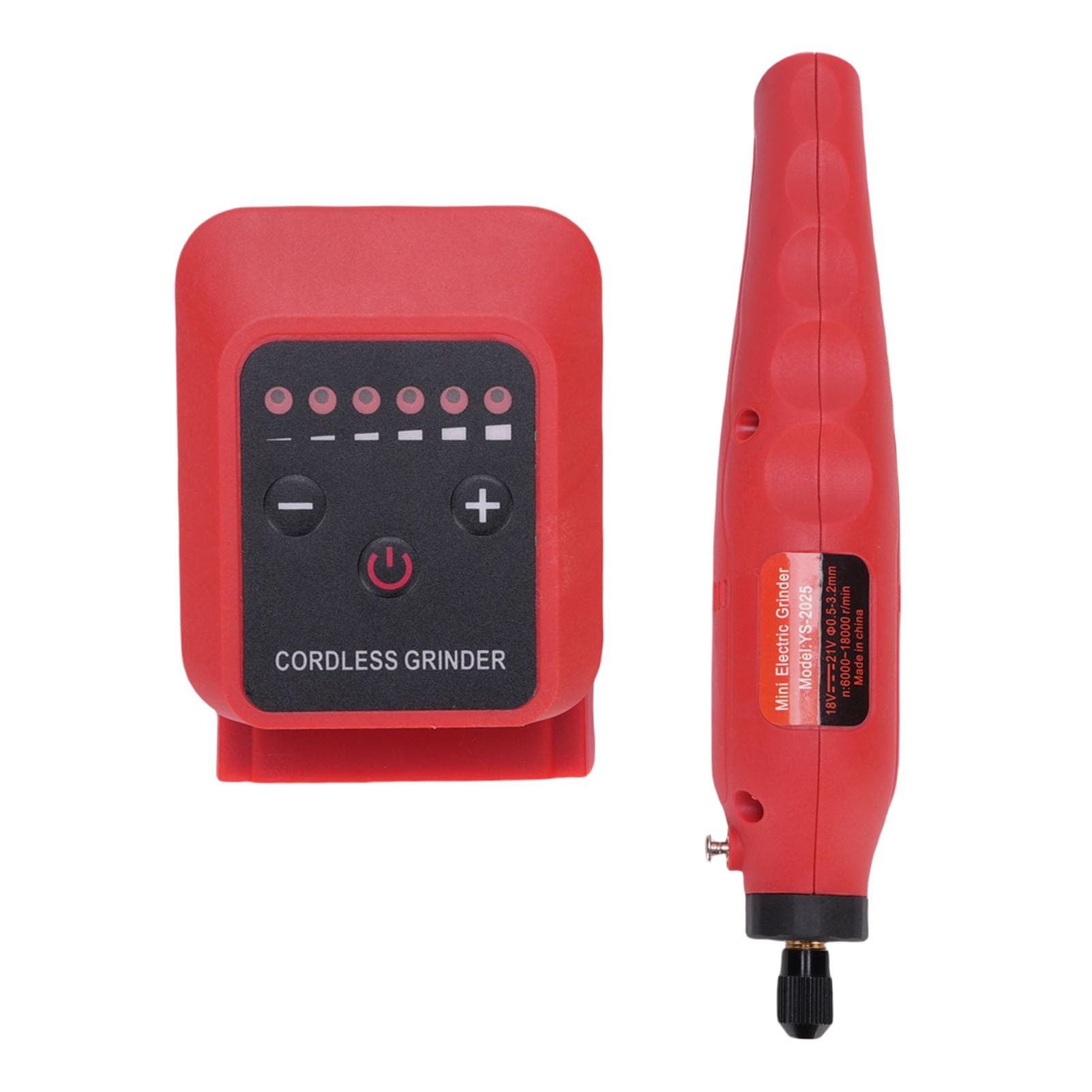 Kit de herramientas rotativas inalámbricas de 10V con 42 accesorios, miniamoladora troqueladora de 5 velocidades para grabado, corte, pulido y lijado