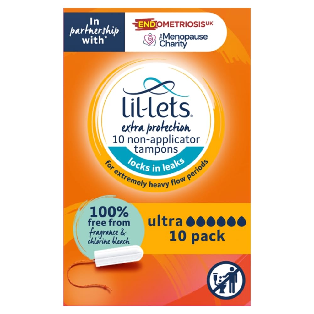 Non-Applicator Ultra Tampons, Pack of 10