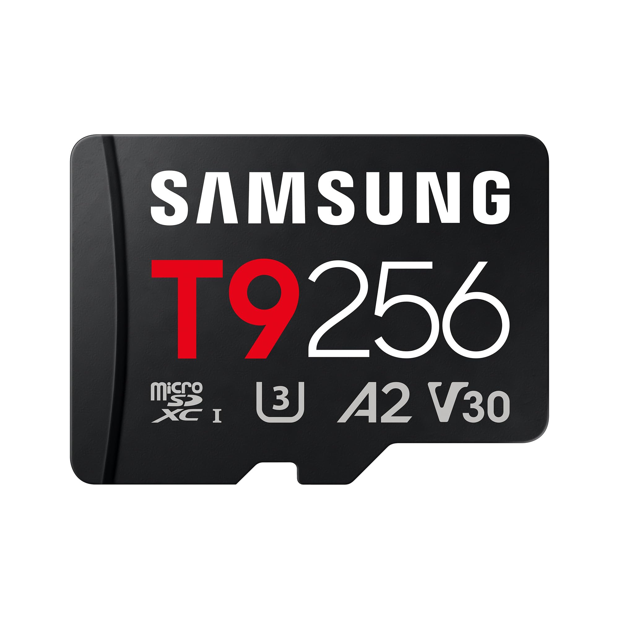 Samsung T9 microSD-Karte, 256 GB, Speicherkarte für den Einsatz in Drohnen, Action Kameras und 360° Kameras, UHS-I U3, Full HD & 4K UHD, 200 MB/s Lesen, 130 MB/s Schreiben, MB-MH256T/WW