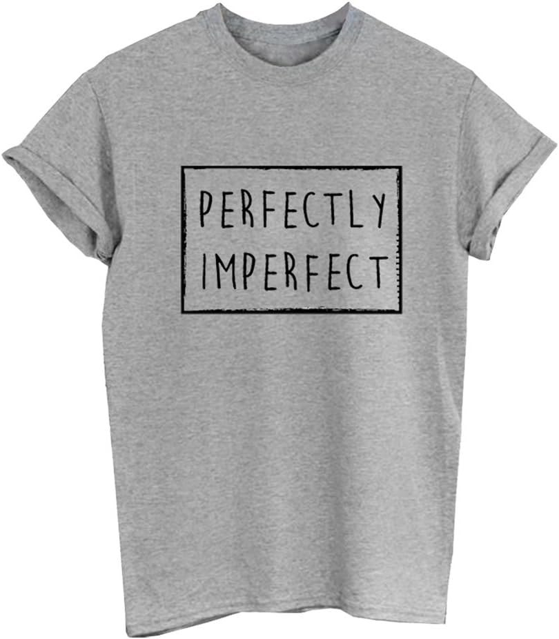 DANVOUY Women's Summer Short Sleeve Graphic Casual Tops Tee T-Shirt