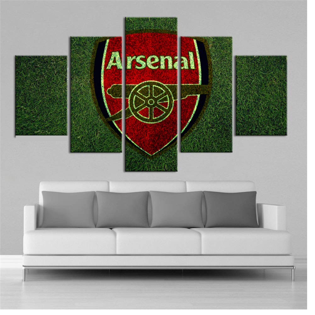 Premier League Arsenal Posters Football Sports Soccer Canvas Paintings Prints Wall Art Posters Kids Room Wall Decor-40x60 40x80 40x100cm No Frame