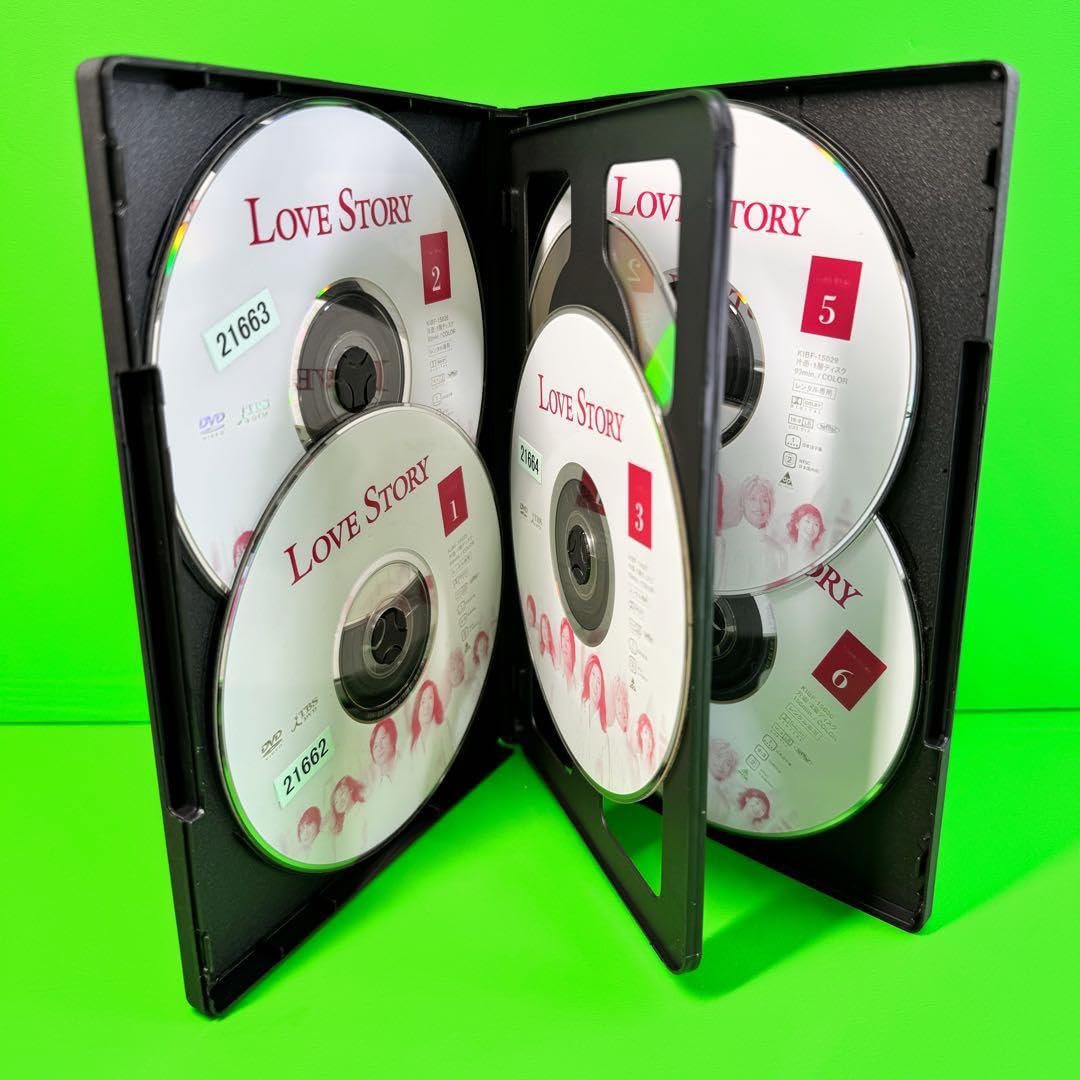Amazon.co.jp: Love Story DVD 全6巻 全巻セット 中山美穂 豊川悦司 