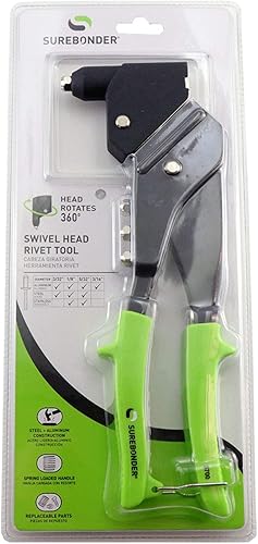 Miniatura 5 de Surebonder Herramienta de remache de cabeza giratoria 8700