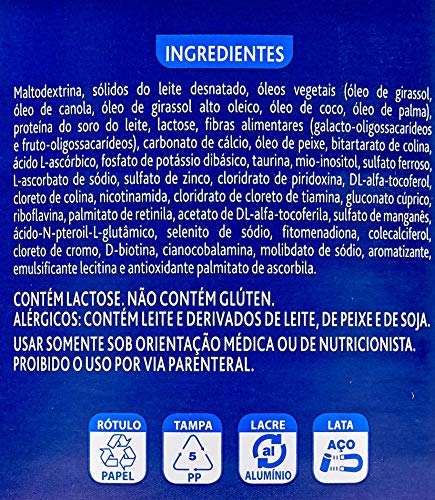 Danone Nutricia Fortini Complete - Suplemento Infantil, Baunilha, 800g