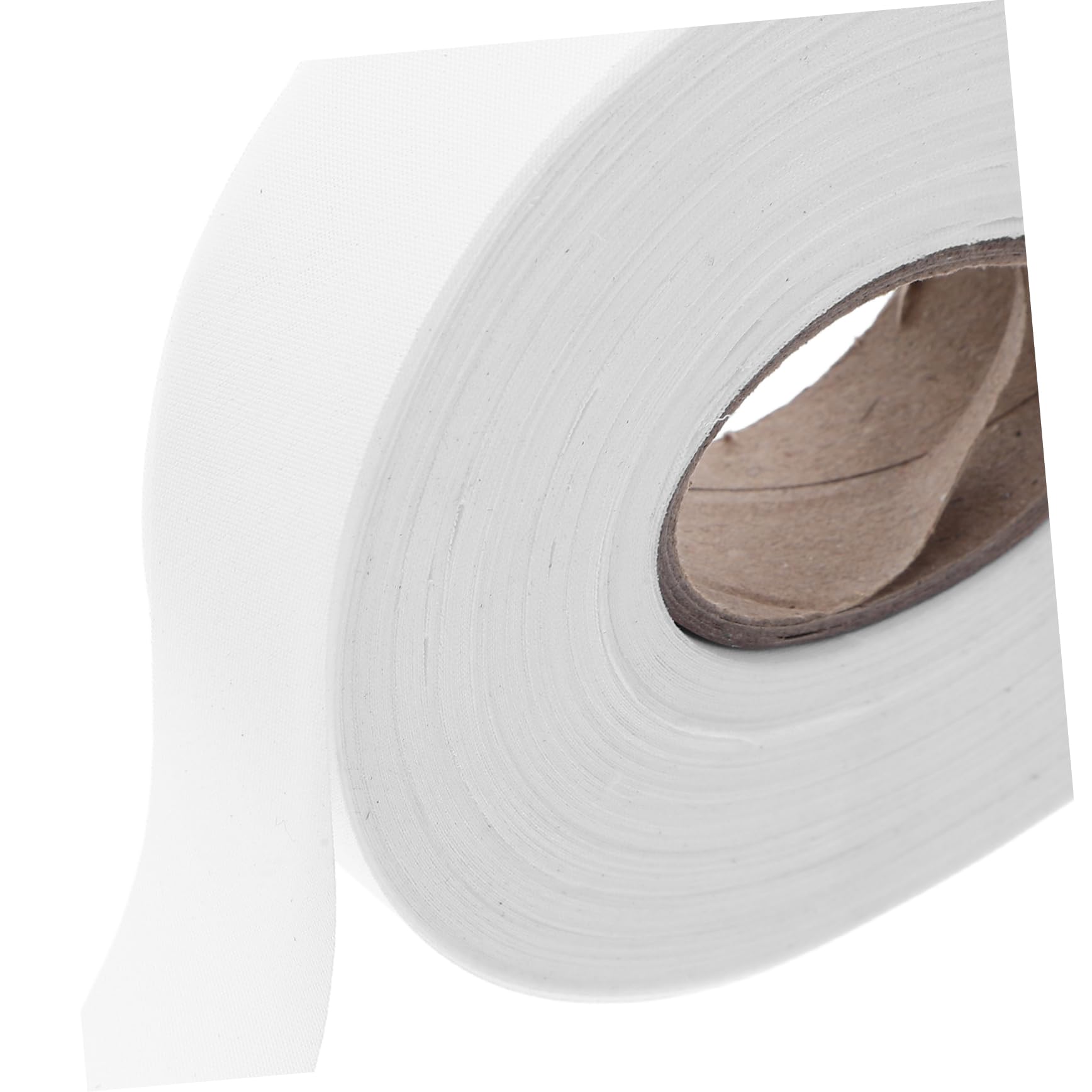HOMSFOU Köperband Saumband für Gardinenkanten 4 Rollen 45m X 3cm Polyester Einfache Montage mit Elegantem Twill Design für Vorhänge in Haus und Büro