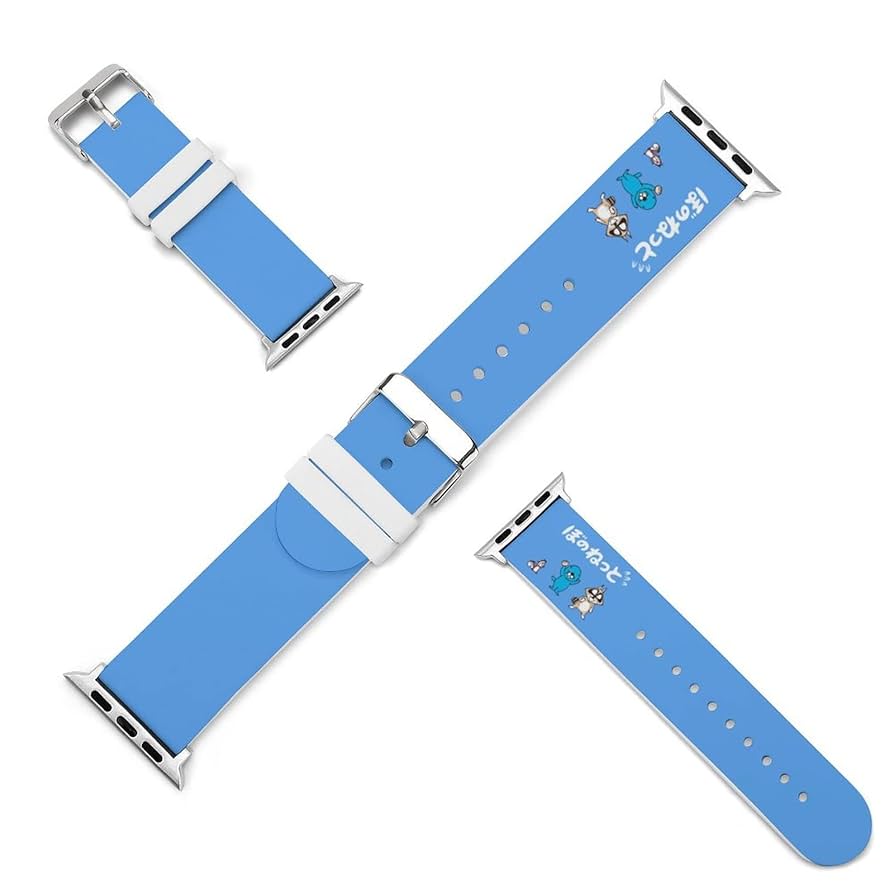 Amazon.co.jp: ぼのぼの Apple Watch バンド バンド Blosun 交換