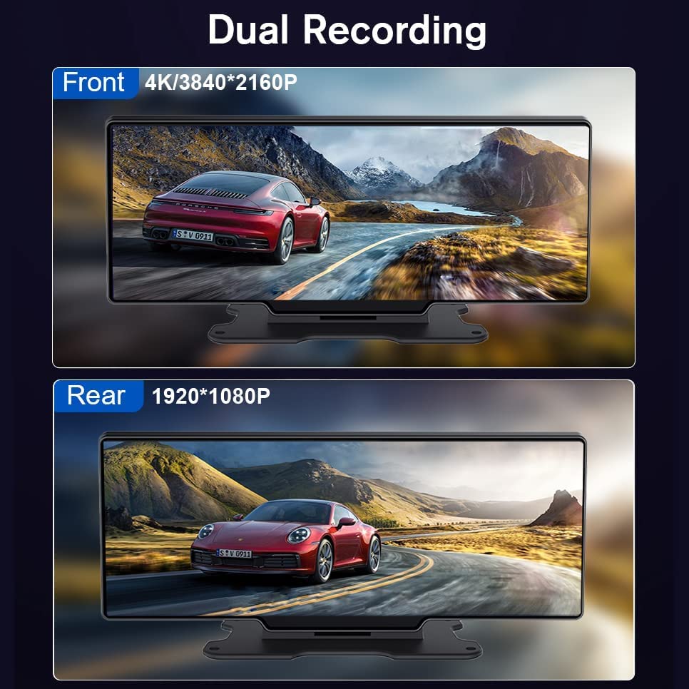 Amazon.co.jp: XRC TECH 10インチカーダッシュカムCarplay Android