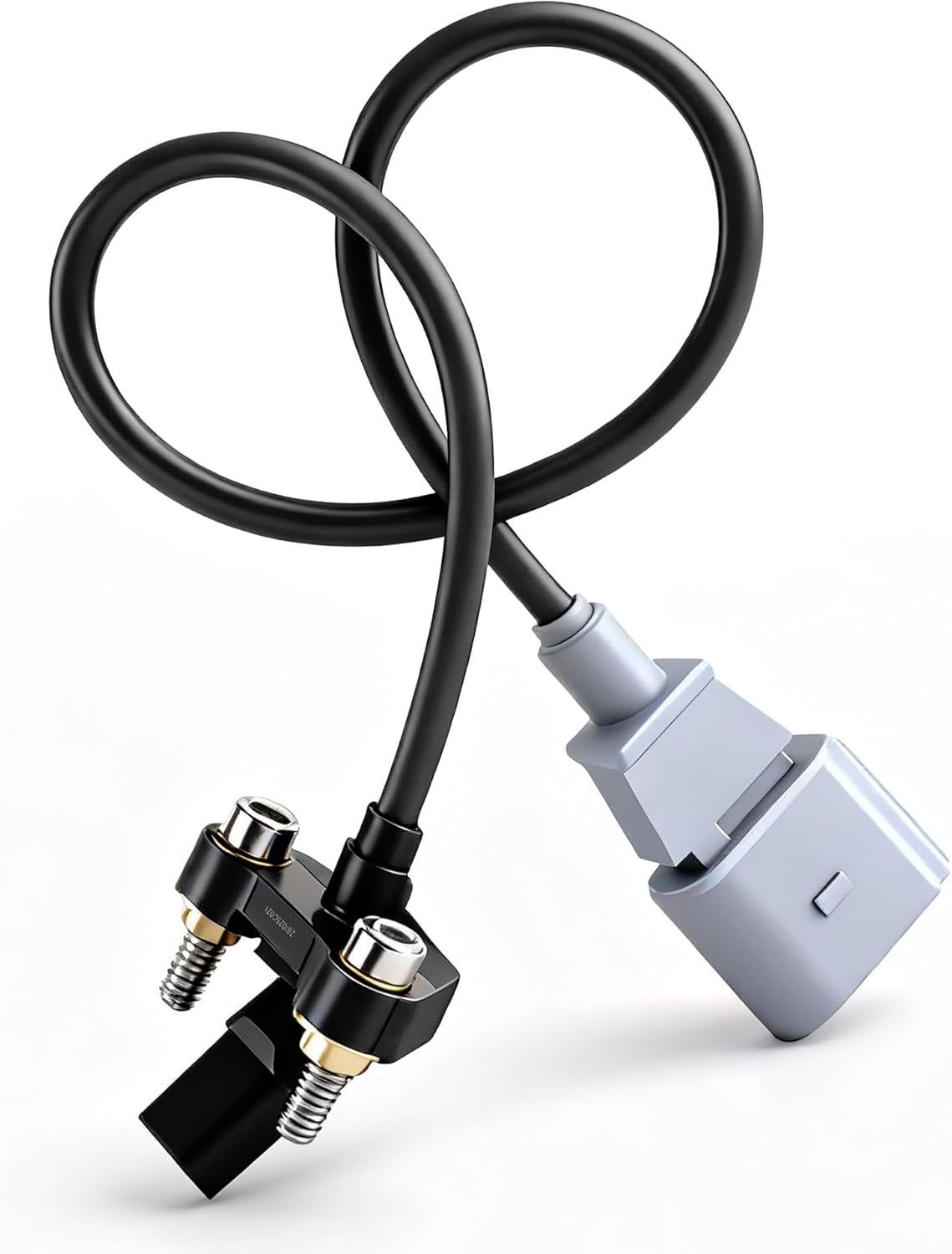 Engine Crankshaft Position Sensor Compatible with Volkswagen Beetle 2006-2014, Bora 2006-2009, Golf 2010-2014, Jetta 2005-2014, Passat 2012-2014, Rabbit 2006 2007 2008 2009, Replaces 07K906433B PC764