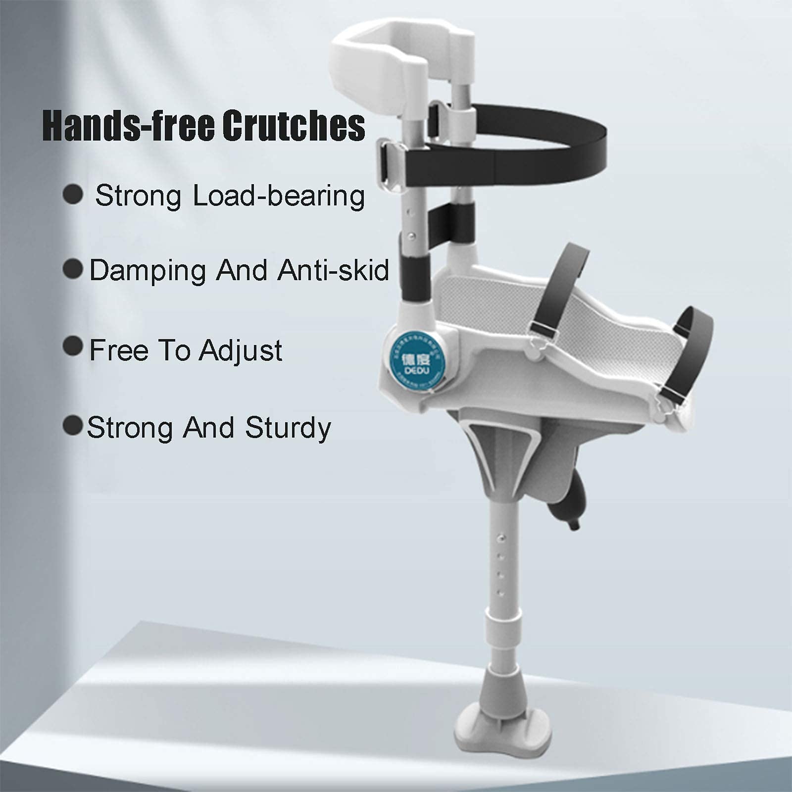 調整可能なハンズフリー松葉杖 Amazon.co.jp: 調整可能なハンズフリー膝松葉杖、足首骨折靭帯損傷の