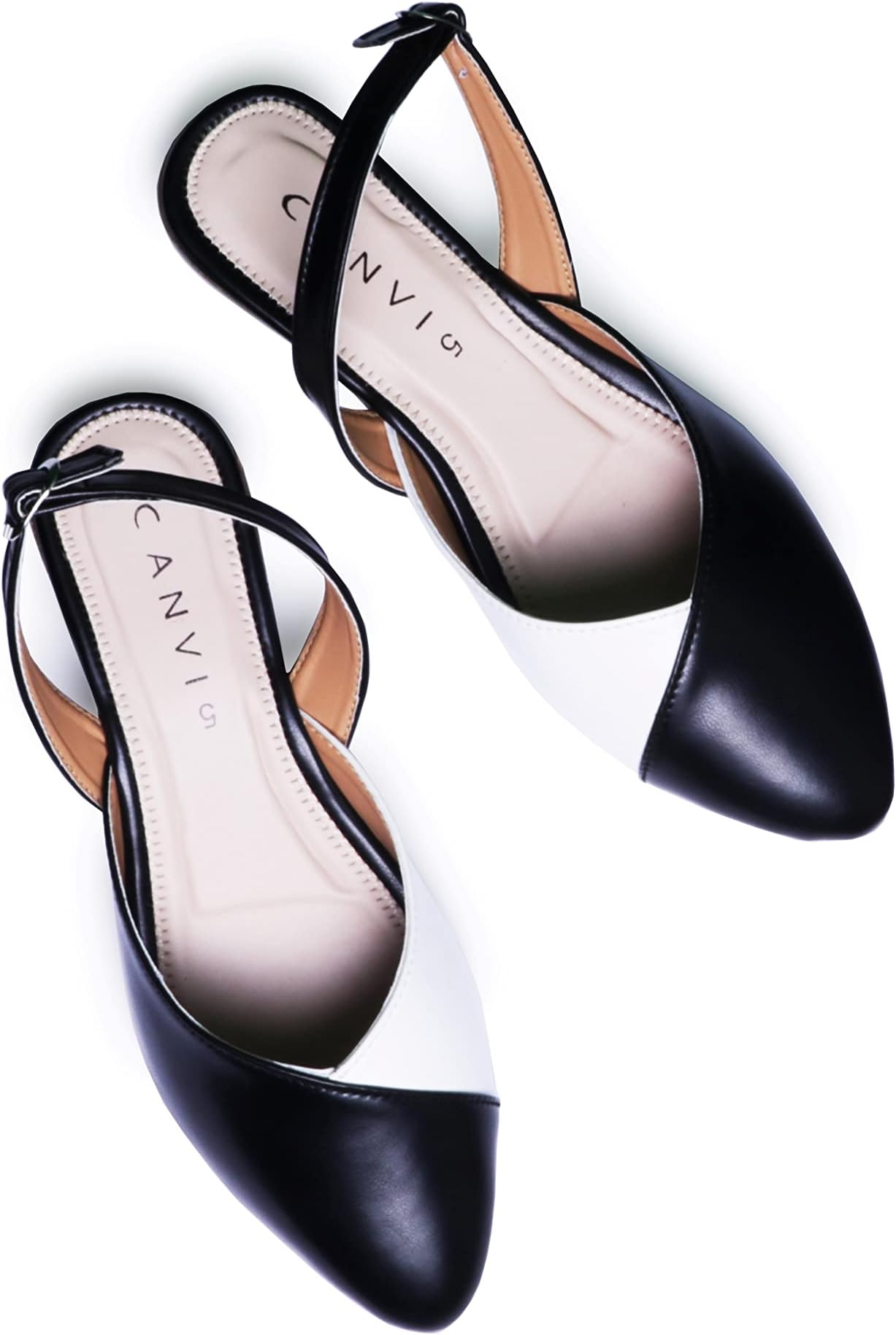 CANVI Stylish | Fancy | Comfortable Women's Ethnic Flats Sandals for Women and Girl, Synthetic Leather Sandals Casual Summer Beach Shoes Sandal