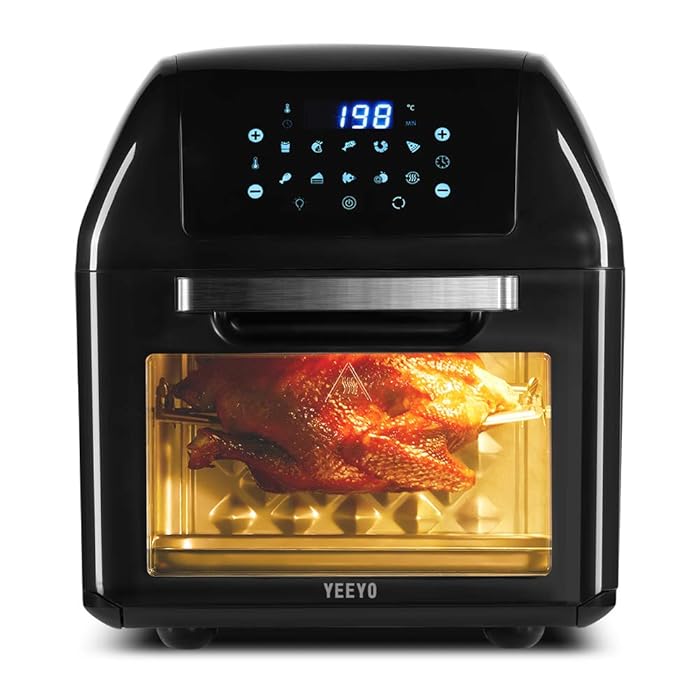 Buy KIKIONLIFE 1500W Digital Air Fryer Oven, 12 Litre, Digital Display