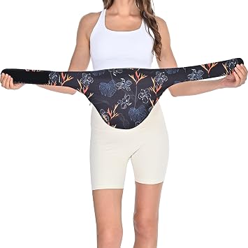 Ostomy Belt | Leak & Odor Protection | Abdomen Ostomy Bag Covers for Men and Women | Sports and Daily Life | Size XL, Flower