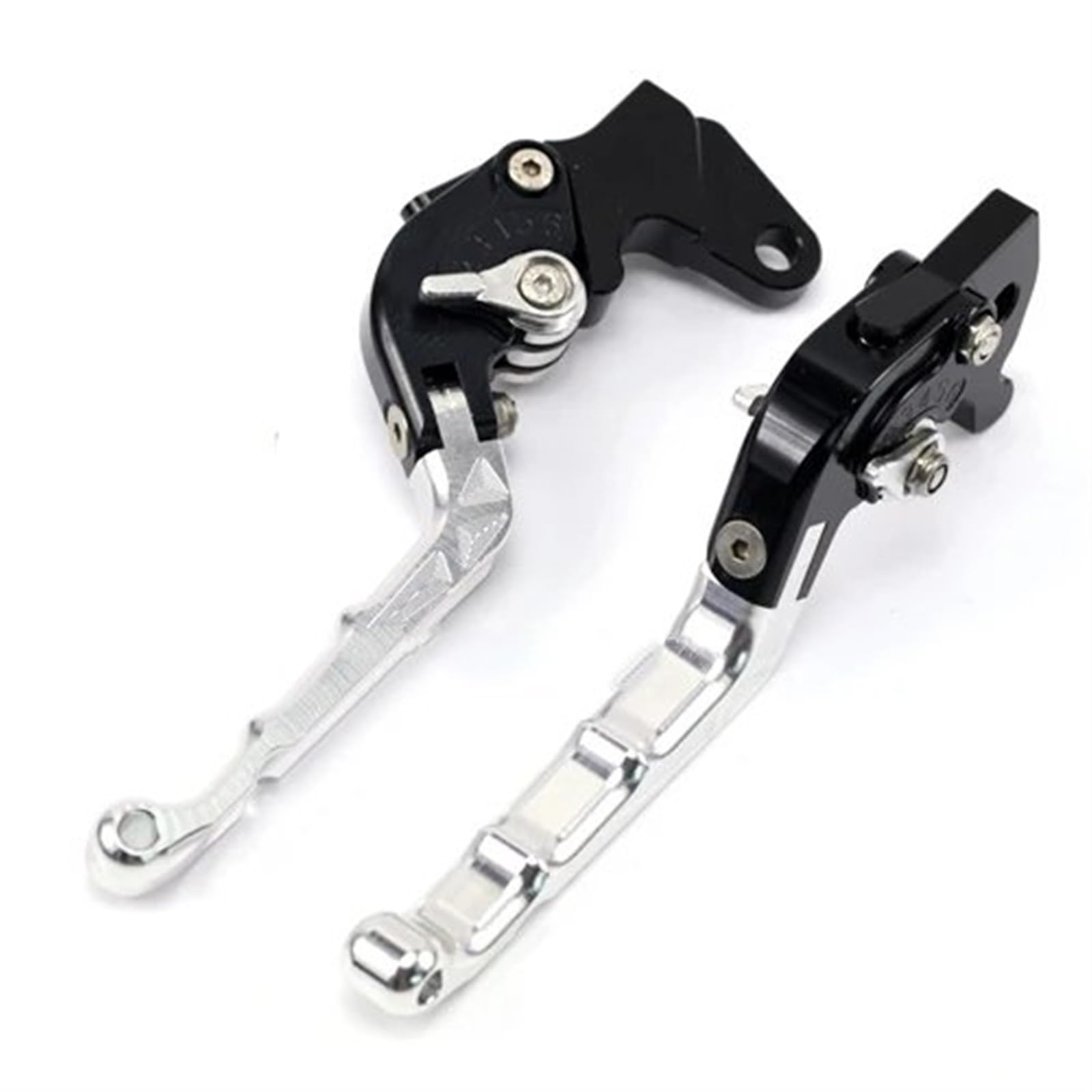 Hguvsjd Silver For Xvs 250 Xv250 For 125 For Xvs125 For Xvs250 2000-2018 Motorcycle Adjustable Folding Retro Brake Clutch Lever Motorcycle Brake Lever(Silver)