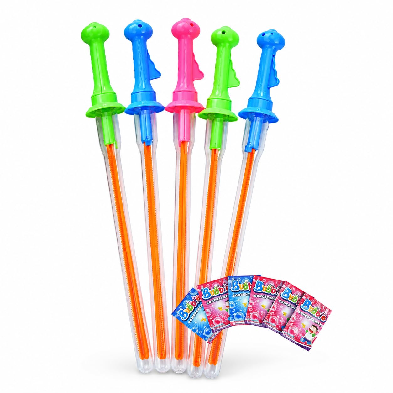 VICASKY Western Sword Bubble Wand for Boys and Girls, Giant Bubble Stick Party Bag Fillers for Outdoor Activity Fun Summer Party Favor Random Color