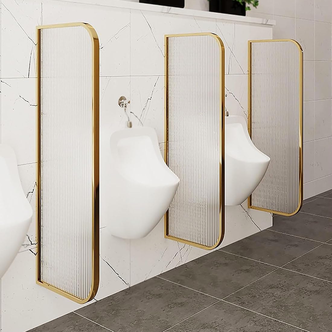 Espejo decorativo dorado 40x100cm ideal para el recibidor de casa